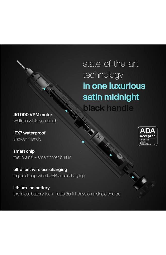 AquaSonic Black Series Pro Ultrasonic Whitening Toothbrush 4