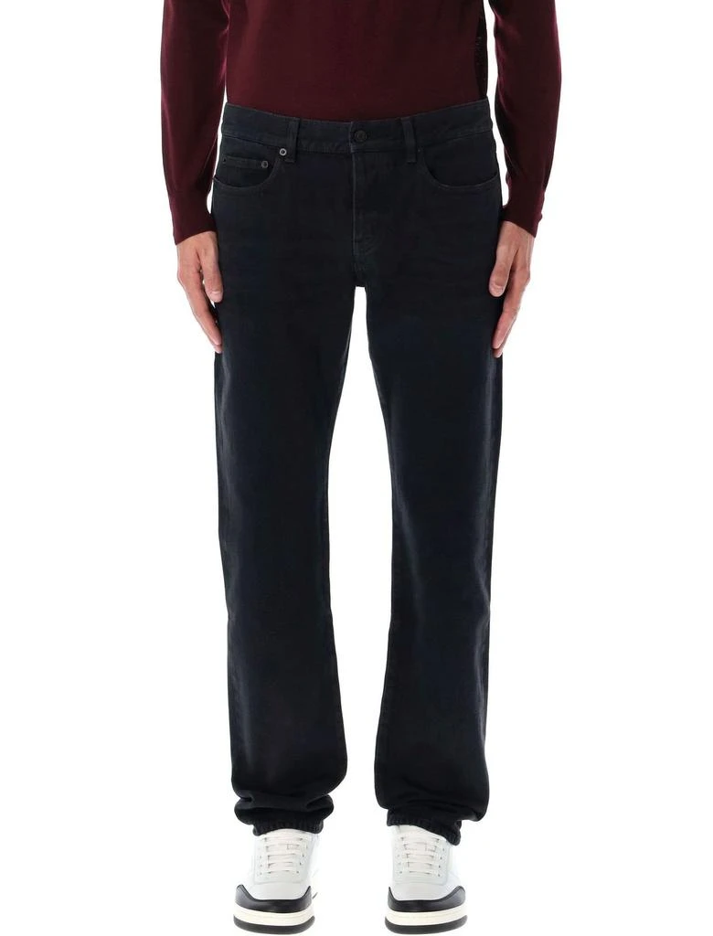 Yves Saint Laurent Saint Laurent Low-Rise Straight Leg Jeans 1