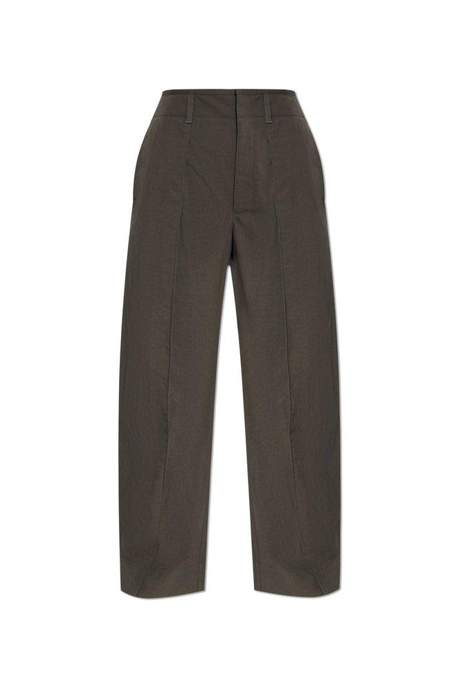 Lemaire Mid-Rise Straight-Leg Trousers - Grey - FR36