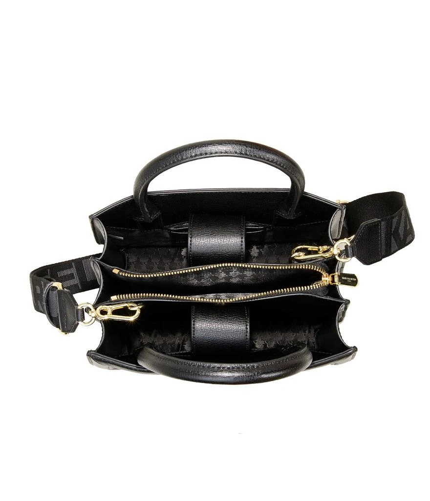 Karl Lagerfeld Paris SIMONE LEATHER SATCHEL BAG 3