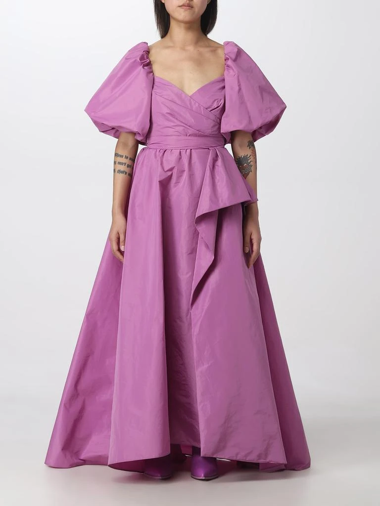 open lace back dress Addison Maxi Dress Lilac  OWNLEY ONLINE