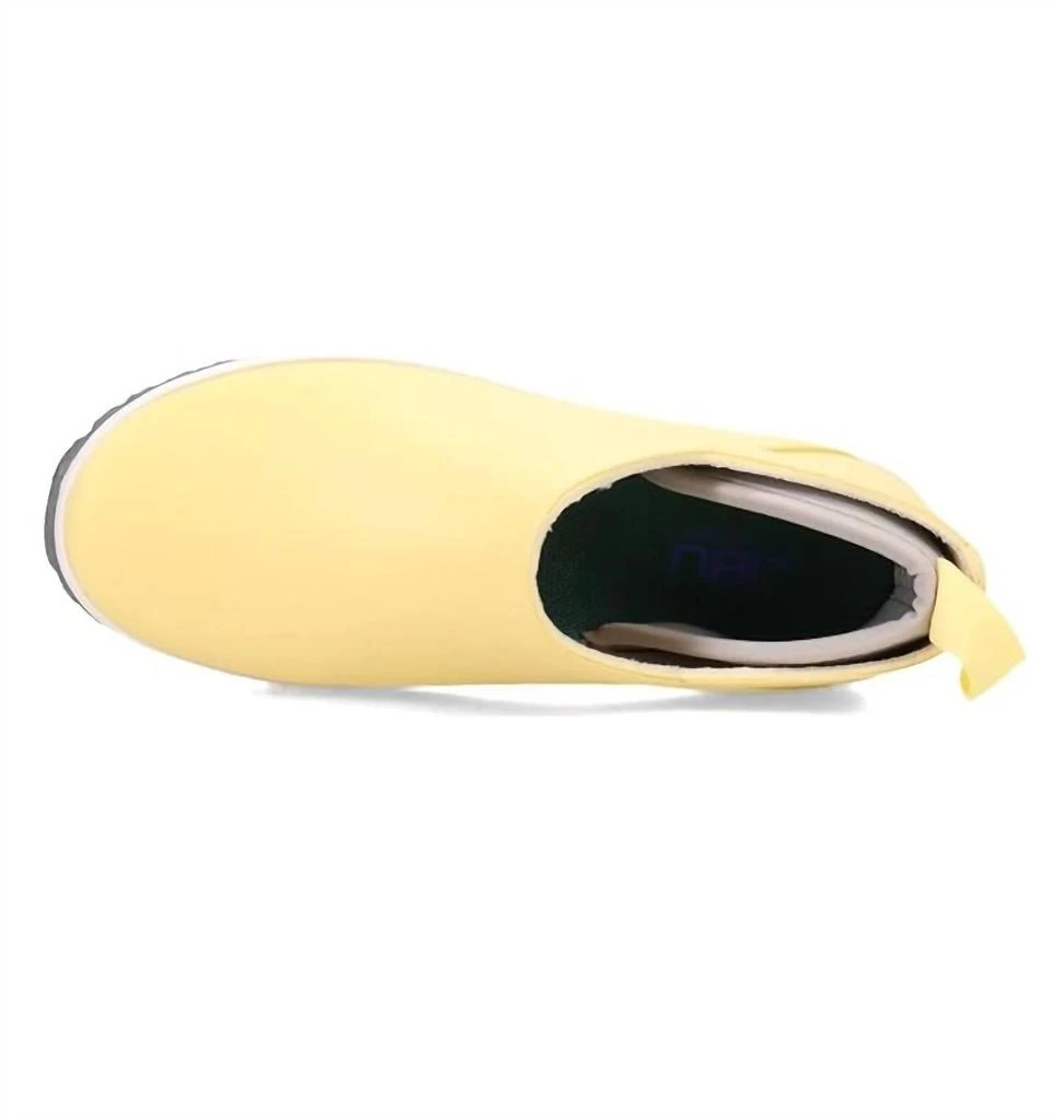 JBU by Jambu Women's Bumblebee Garden Ready Rain Shoes In Yellow/light Grey 3