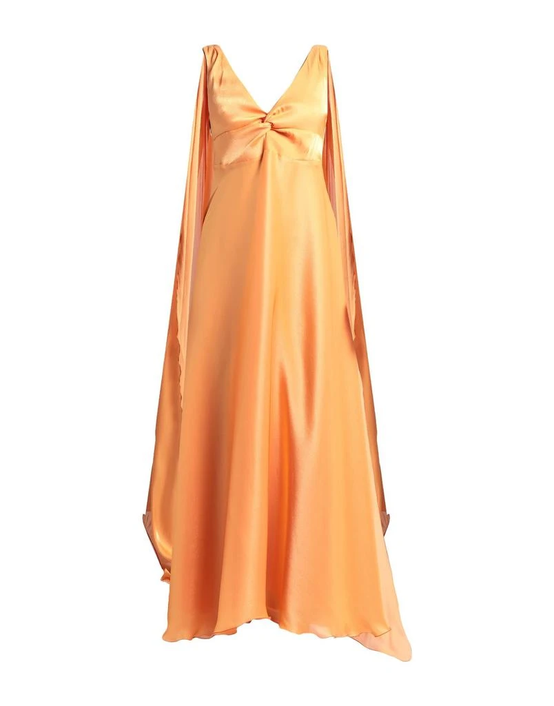 curve long dresses Plus Size Chiffon Long Sleeve Maxi Dress – 2020AVE main image 1