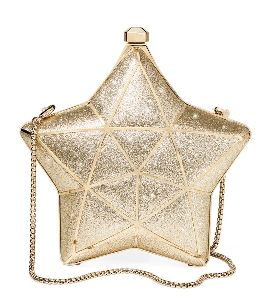 Aspinal of London Leather Star Clutch Bag 1