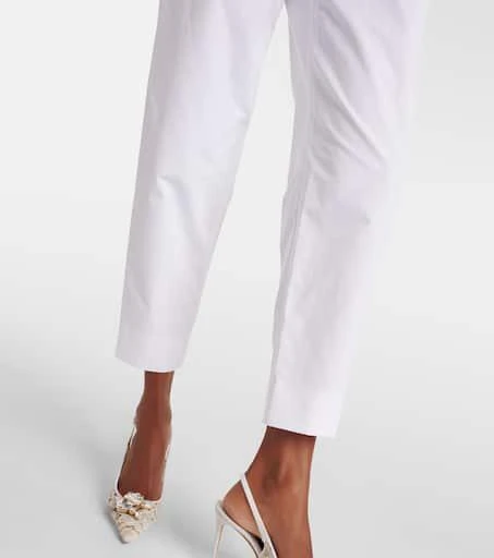 Dolce 
Gabbana High-rise cotton straight pants 5