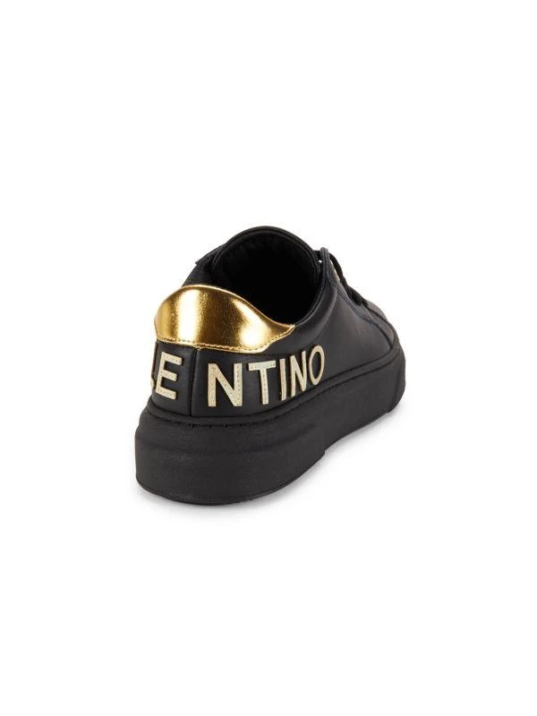 Mario Valentino Alice Logo Leather Platform Sneakers 3