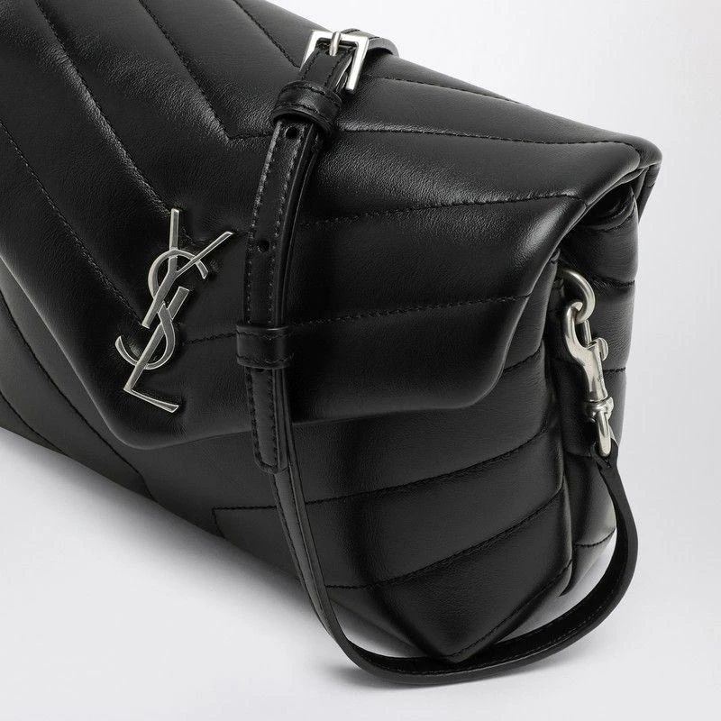 Yves Saint Laurent Saint Laurent Black/Silver Loulou Toy Bag 5