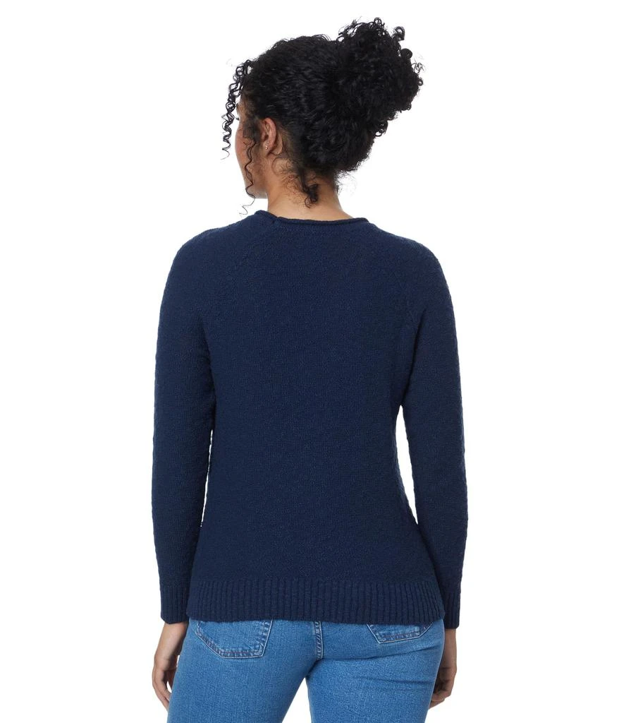 L.L.BEAN Midweight Cotton Slub Rollneck Pullover 2