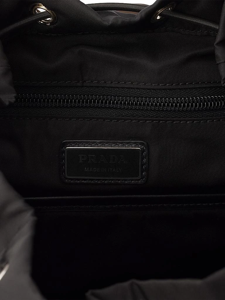 Prada Re-Nylon and Saffiano Leather Backpack 6