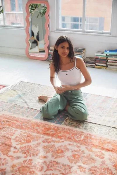Urban Outfitters Pavo Digital Printed Chenille Rug 1