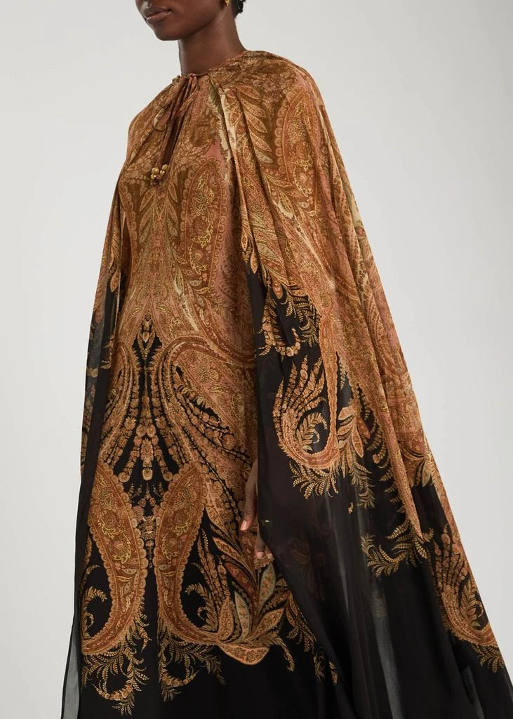 Hypnotic cape-effect chiffon maxi dress  On Sale Now with Up to 60% Off |  Discover Exclusive Deals & Savings at BeyondStyle  Authentic Zimmermann  international designers|womens/clothing/dresses/maxi dresses|christmas/extravagant/for  her|wedding shop ...