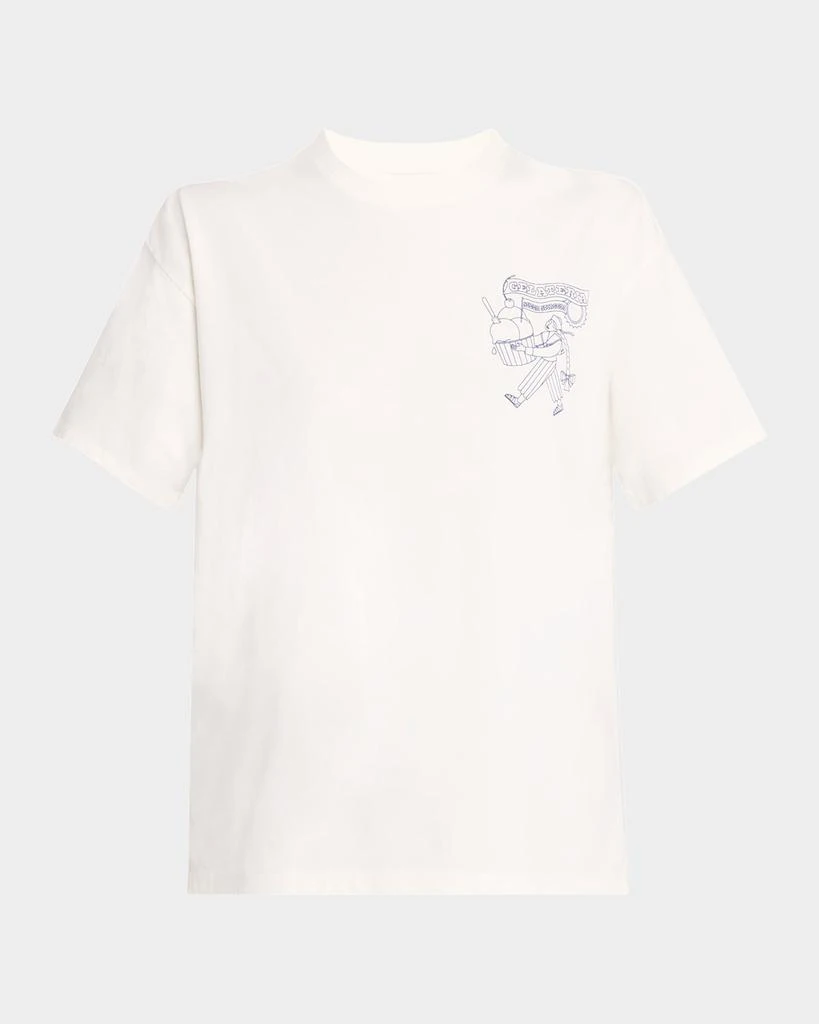 Damson Madder Gelati Girl Crewneck Boyfriend Tee 1