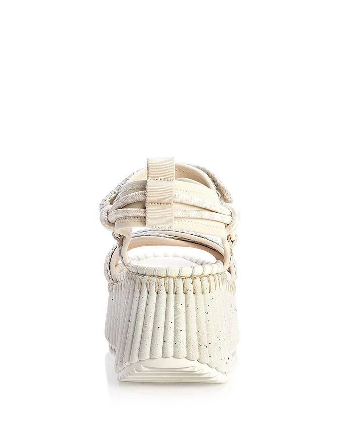 Chloé Women's Nama Platform Wedge Sandals 5