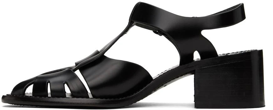 HEREU Black Pesca Heeled Sandals 3