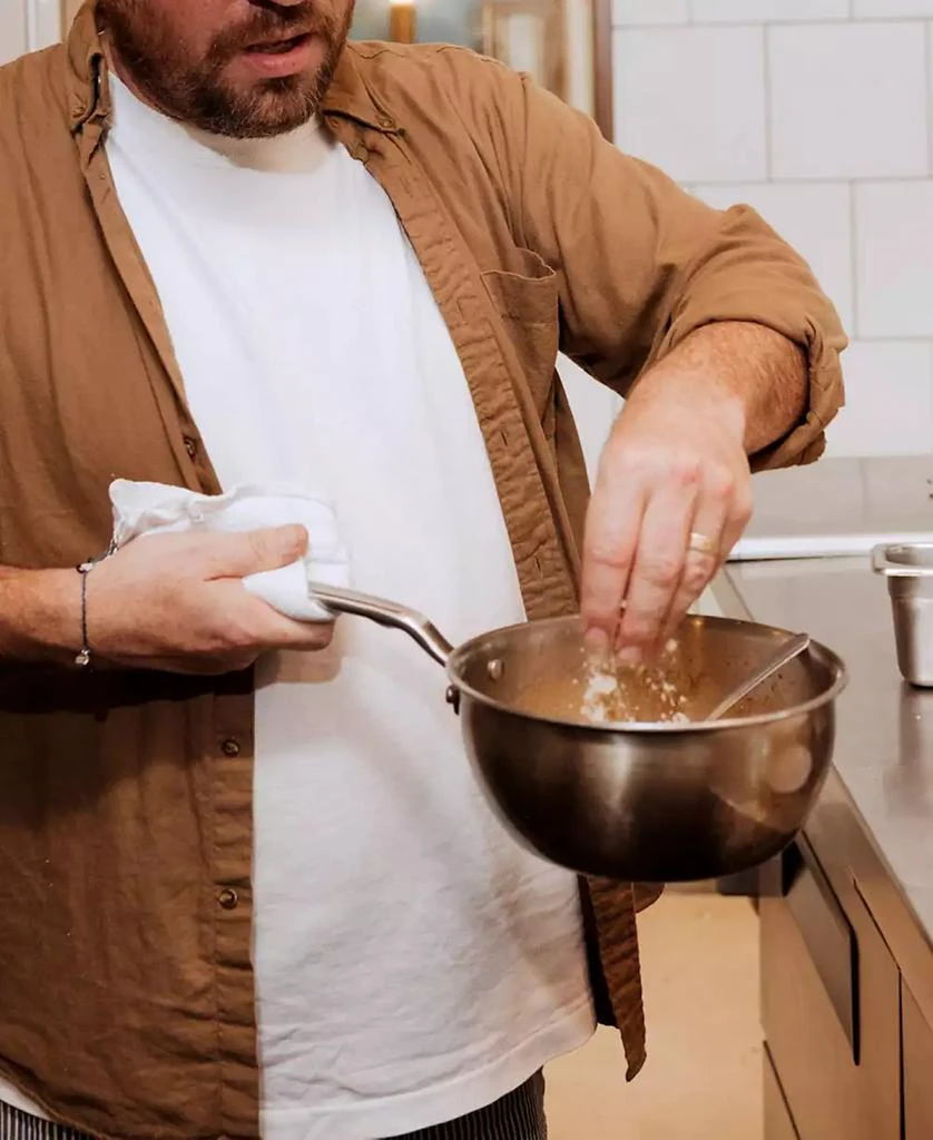 Made In Stainless Steel Clad 2-Quart Saucier with Lid 7