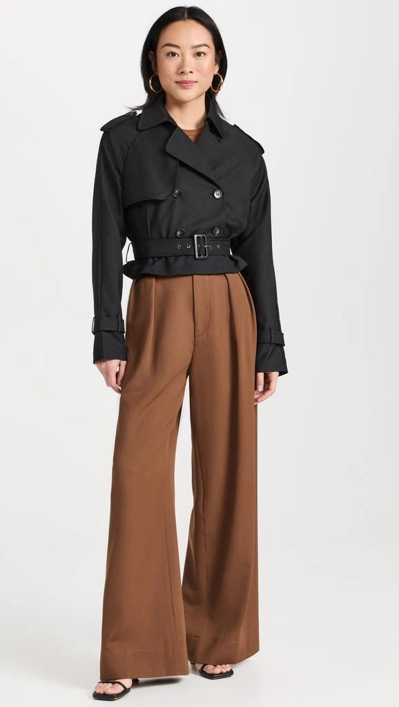 Lioness Cropped Trencherous Coat 4