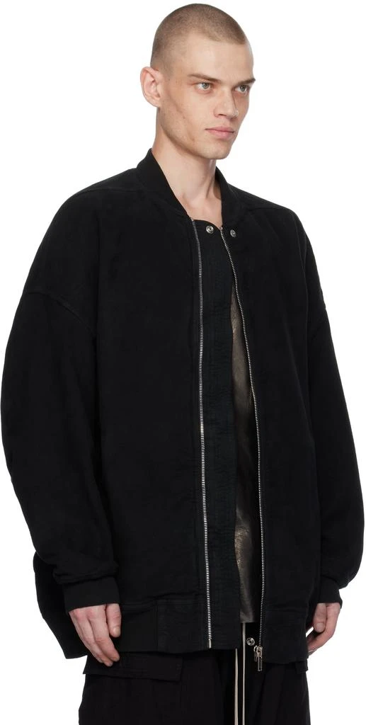 Rick Owens Black Porterville Jumbo Flight Bomber Jacket 2