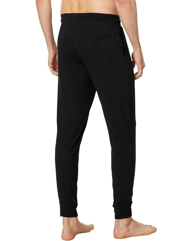 MeUndies Meundies Modal Joggers Mens  Black Stretch Pockets Drawstring Waist JDM652 2