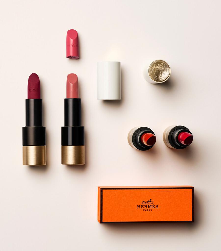 Shop Rouge Hermès Satin Lipstick - 47 Beige Sanguine on Sale at