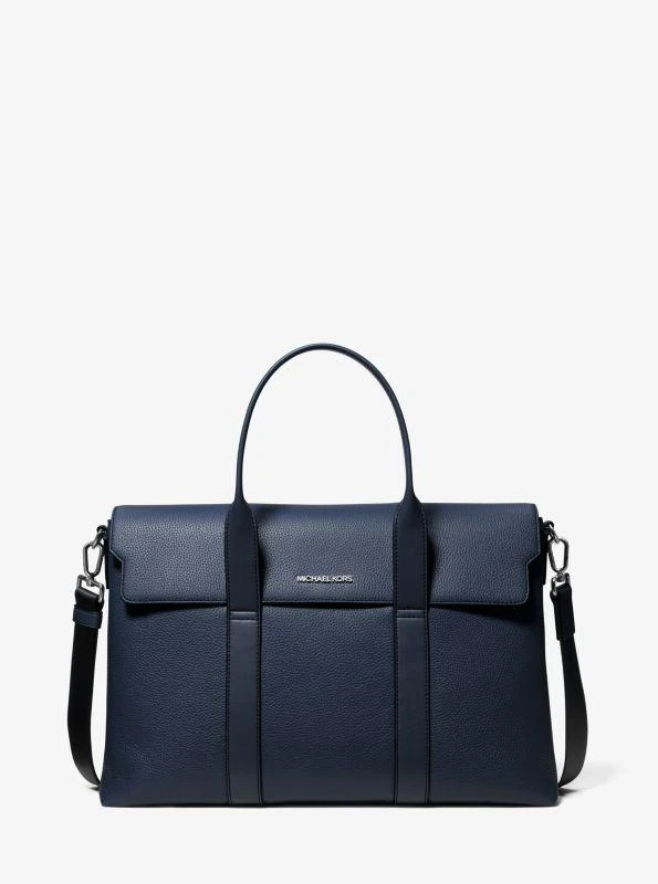 Michael Kors Cooper Pebbled Leather Briefcase 1
