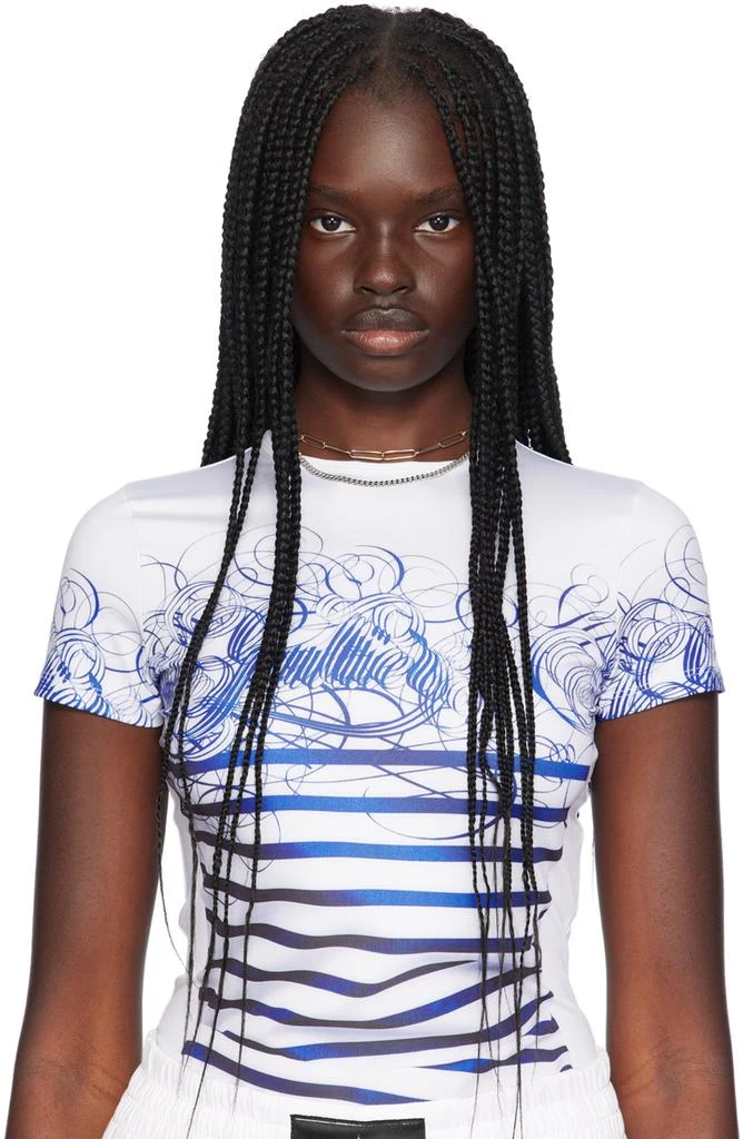 Justine Clenquet Silver & Gold Pixie Choker 2