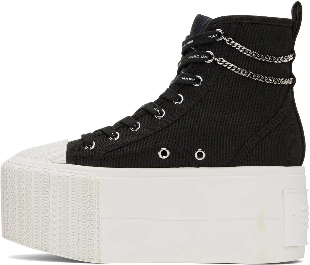 Marc Jacobs Black 'The Sticker Charm Platform High Top' Sneakers 3