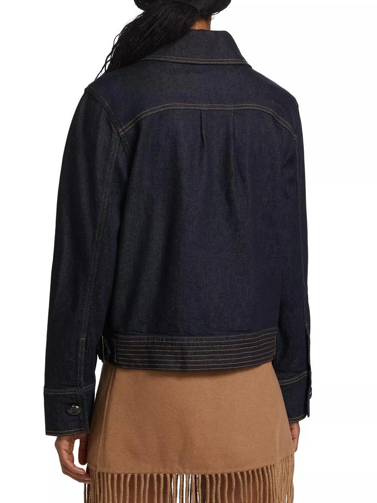Rails Figueroa Topstitched Denim Jacket 5