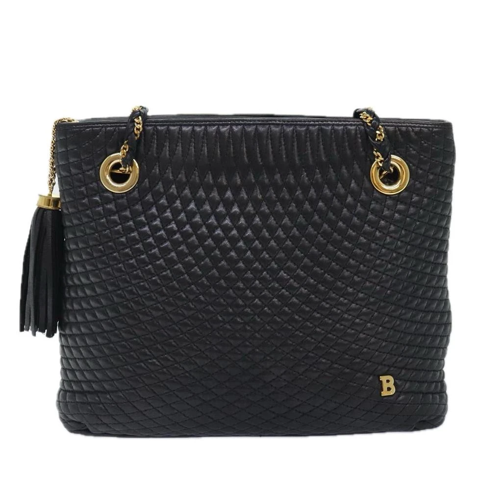 Bally Quilted  Leather Shoulder Bag (Pre-Owned) 1