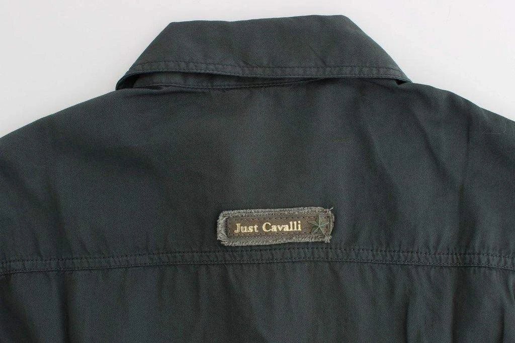 Cavalli Cavalli Women Dark  Button Down Shirt 7