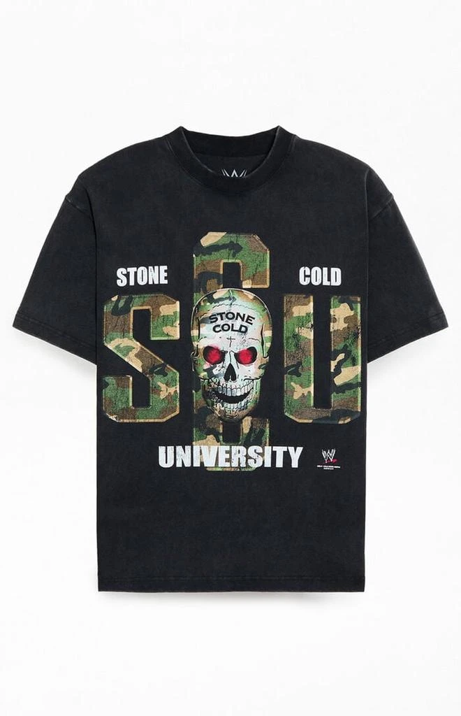 null WWE School Of Hard Knocks Stone Cold T-Shirt 1