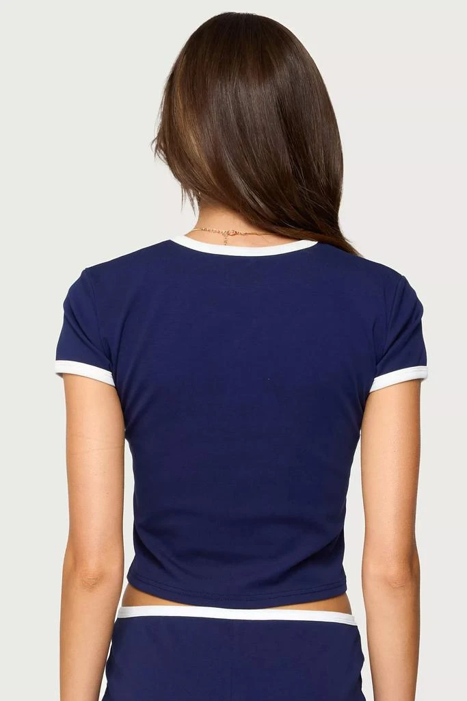 Edikted Edikted Brooklyn Contrast T Shirt 5