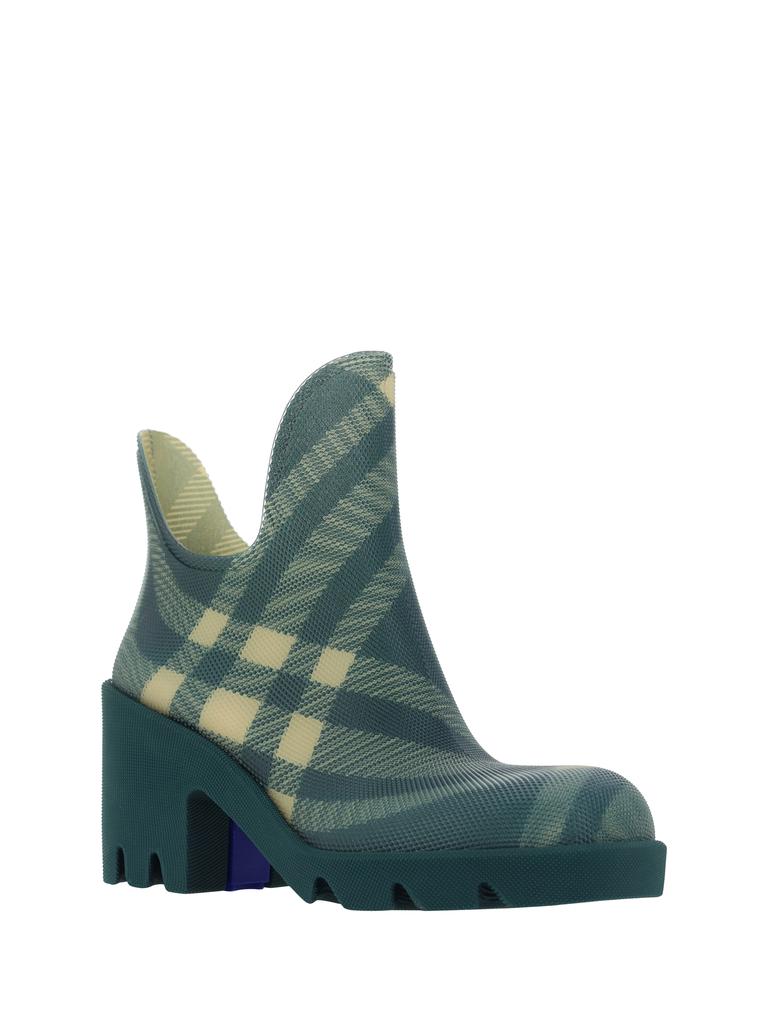 BURBERRY Marsh Heeled Ankle Boots