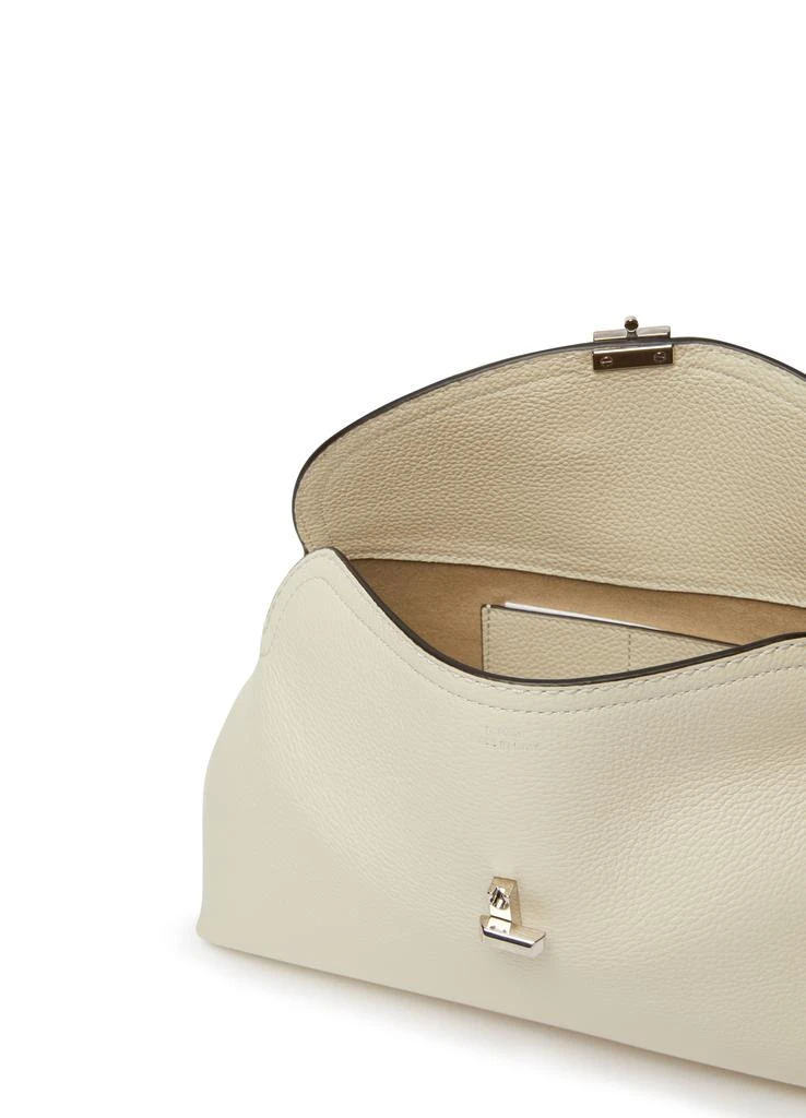 Totême T-Lock leather clutch bag 5