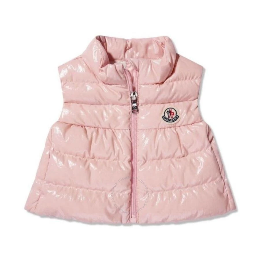 Moncler Girls High-Shine Padded Vest 1