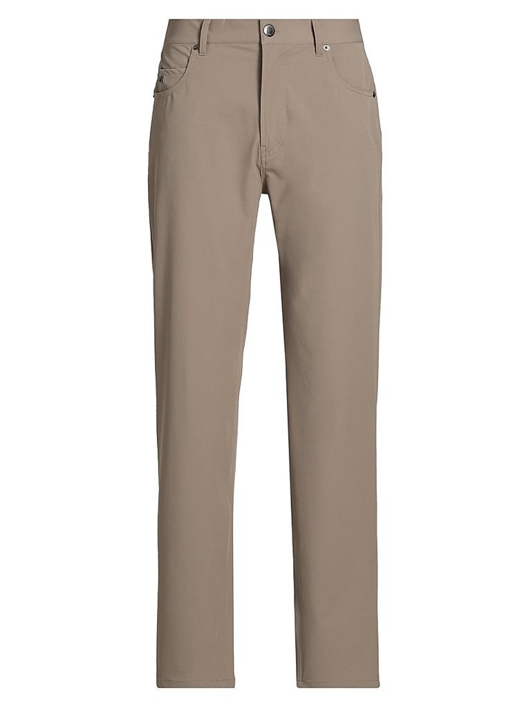 Emporio Armani Crease-Front Trousers - Pants - Free Shipping