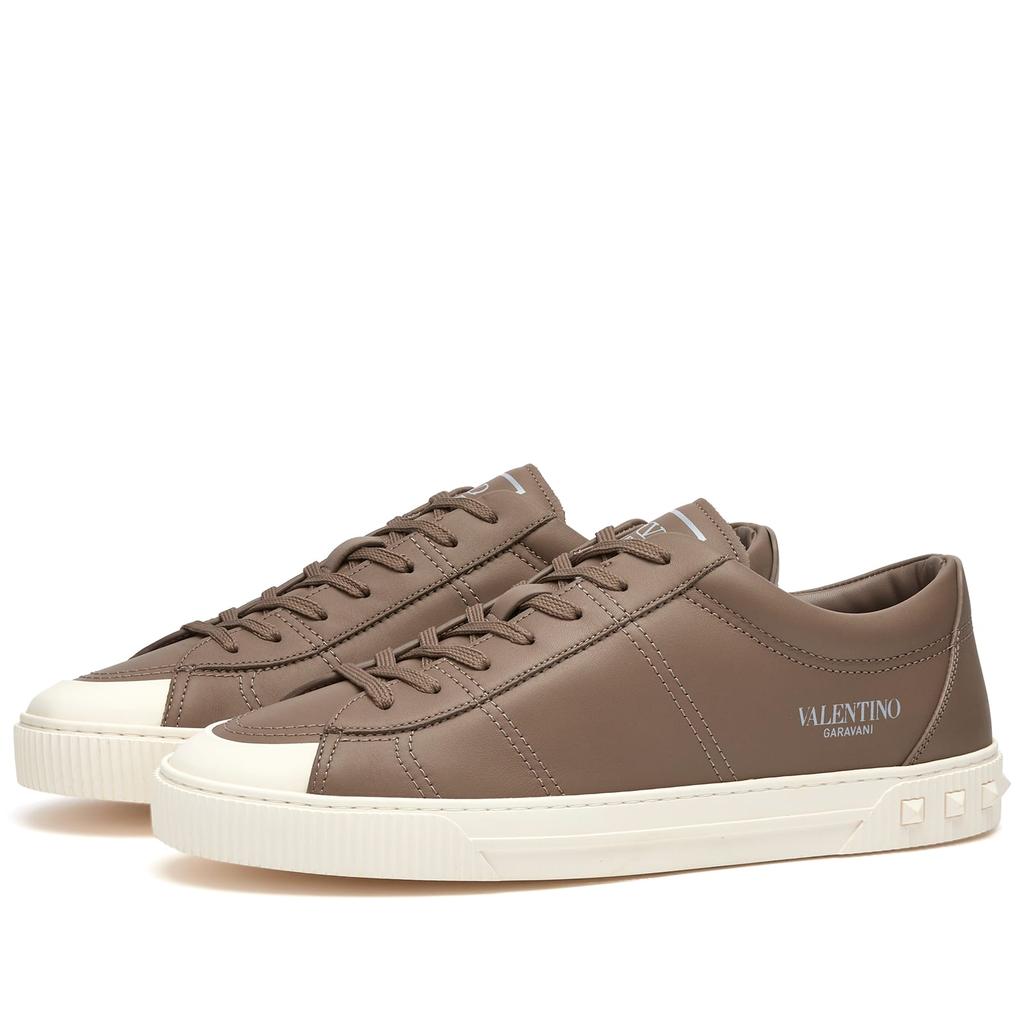 Valentino Garavani 6B0AB7J02UPET5 関税送料込 Valentino Garavani One Stud XL Leather Sneakers | Black
