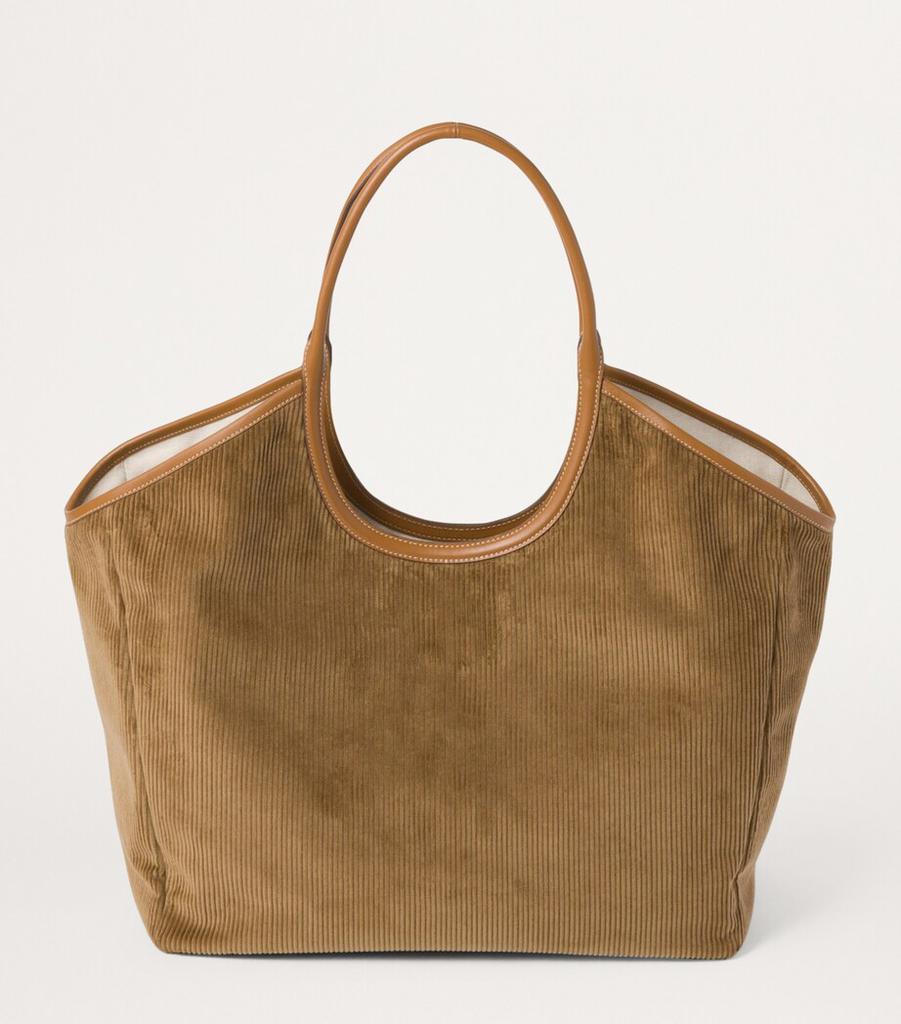 Miu Miu Miu Miu Large Corduroy Ivy Tote Bag - Tote Bags - BeyondStyle