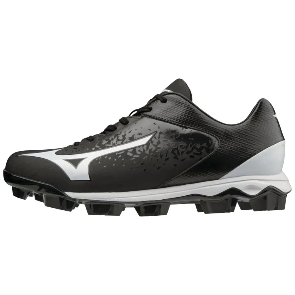 Mizuno Men
s Wave Select Nine Baseball Cleat In Black/white