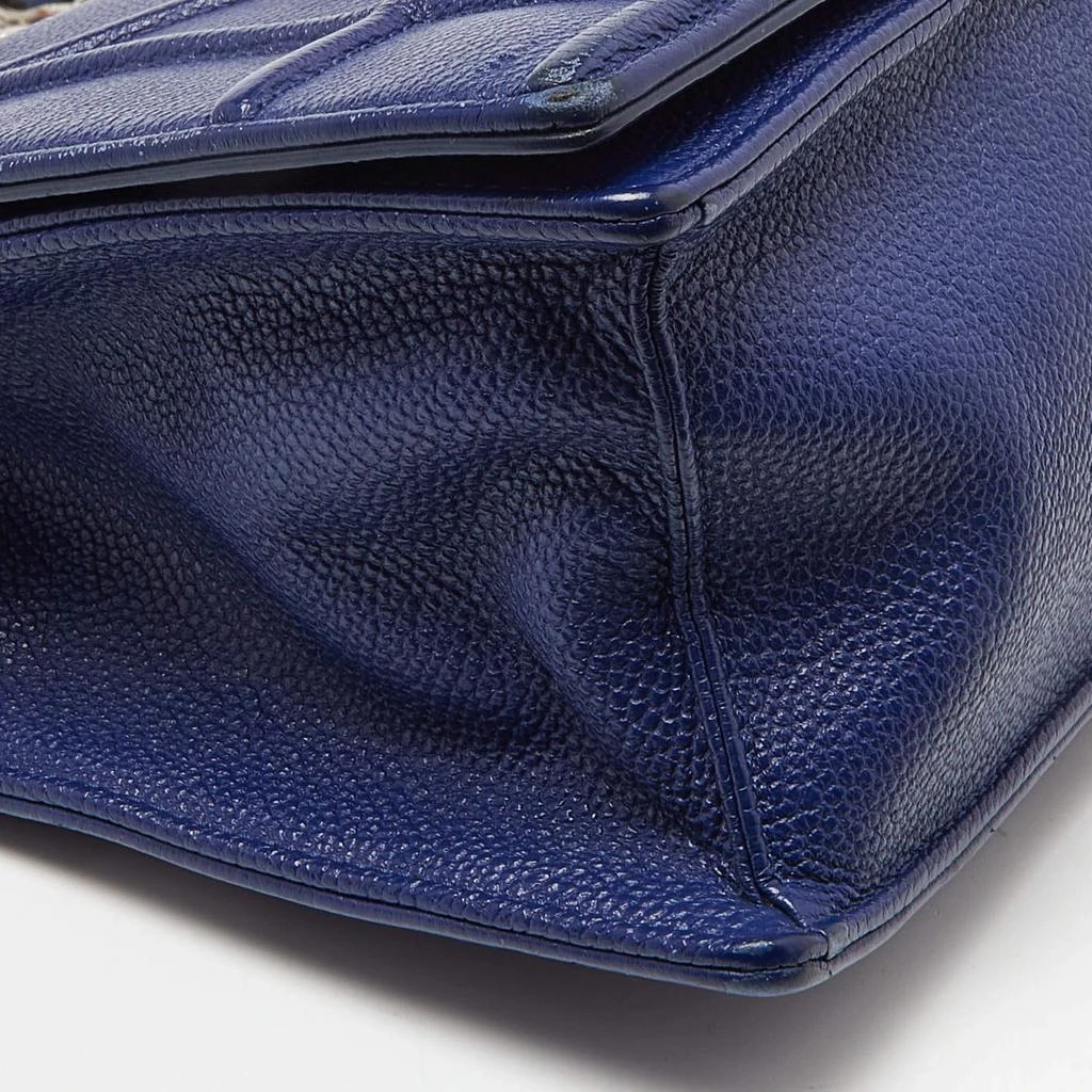 Dior Dior Blue Leather Medium Diorama Flap Shoulder Bag 12