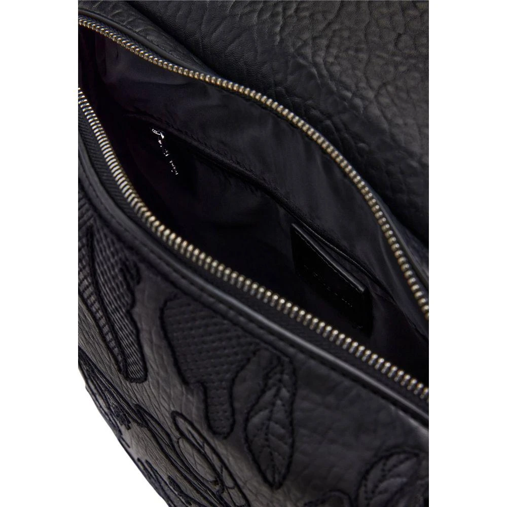 Desigual Black Polyethylene Backpack 3