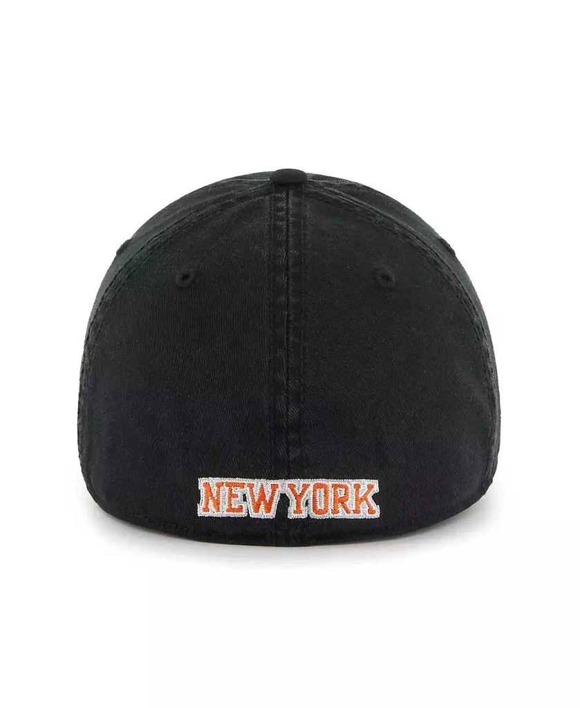 47 Brand Men's Black New York Knicks Classic Franchise Fitted Hat 2