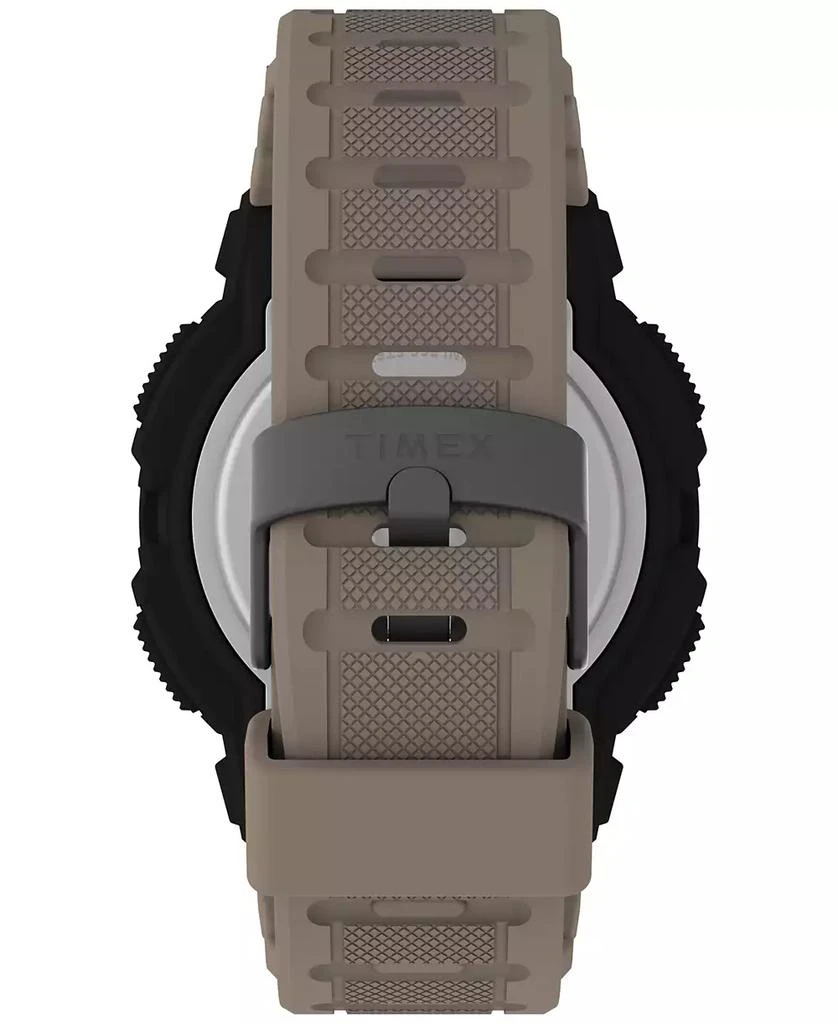 Timex Men's UFC Rumble Digital Tan Polyurethane Strap 50mm Round Watch 4