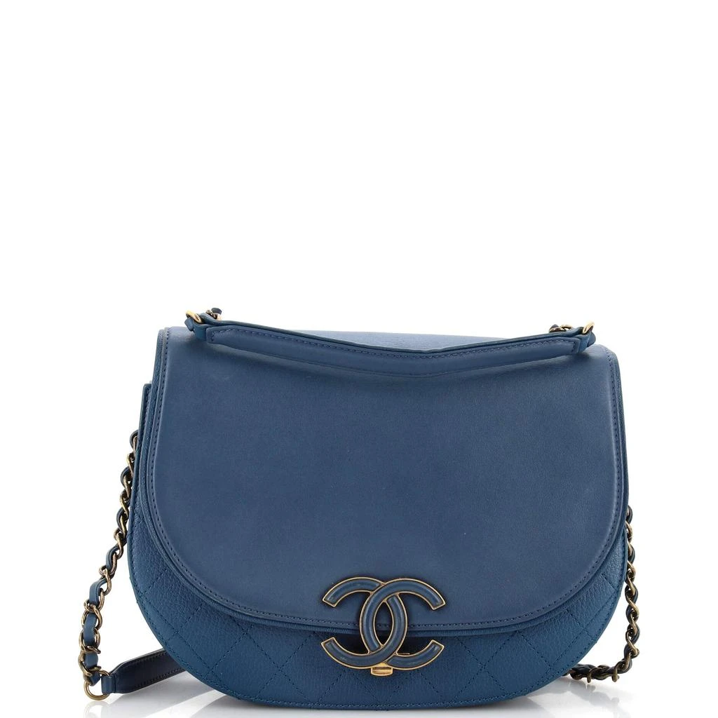 Chanel Coco Curve Flap Messenger Calfskin and Quilted Goatskin Medium 1