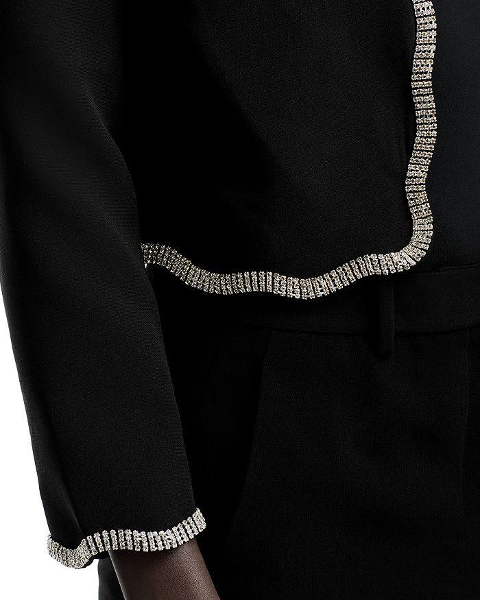 AQUA Crystal Trim Blazer - Exclusive 5