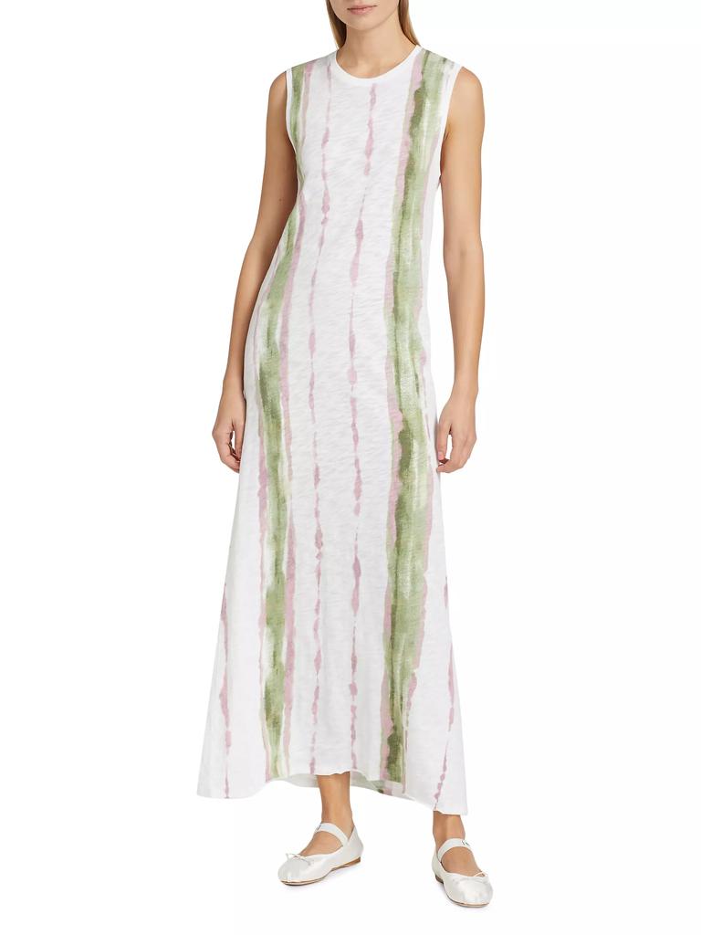 ATM Anthony Thomas Melillo Paintstroke Sleeveless Maxi Dress