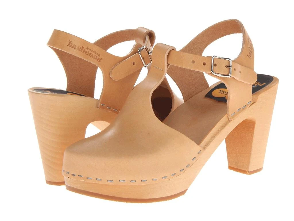 Swedish Hasbeens T-Strap Sky High 1