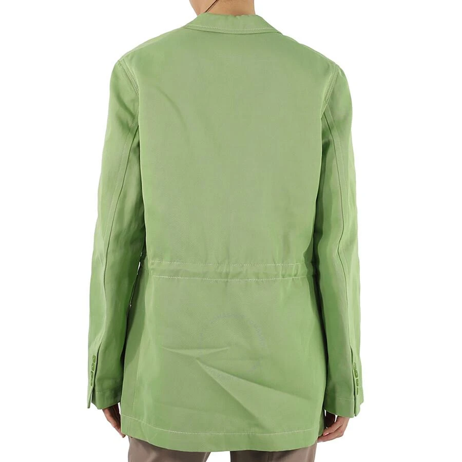 PETAR PETROV Ladies Green Issa Single-Breasted Oversized Jacket 3
