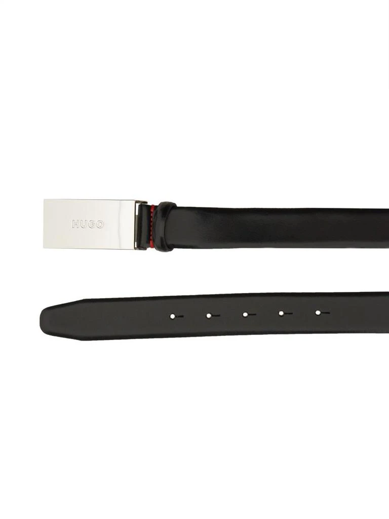 Hugo Boss Hugo Boss Logo Engraved Buckle-Fastened Belt 3