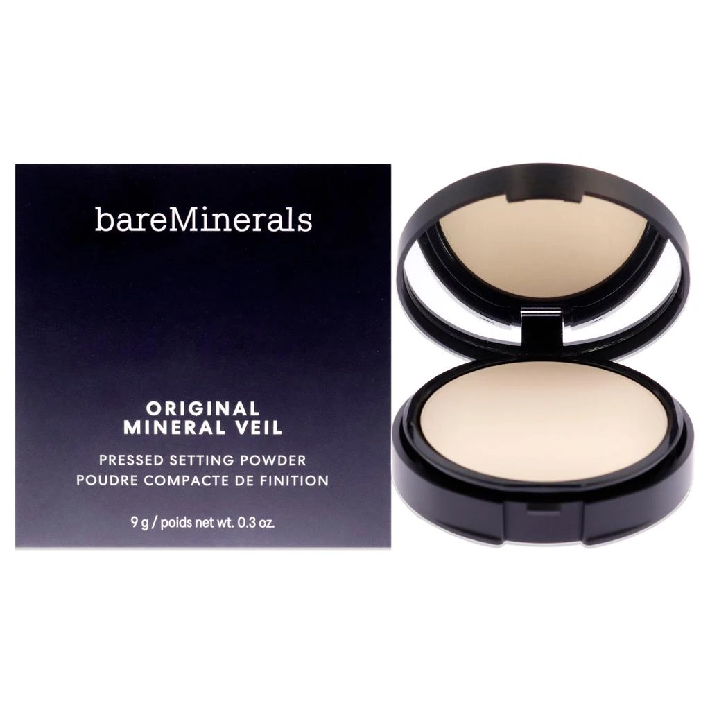 BareMinerals Original Mineral Veil Pressed Setting Powder - Sheer Fair by  for Women - 0.3 oz Powder 4