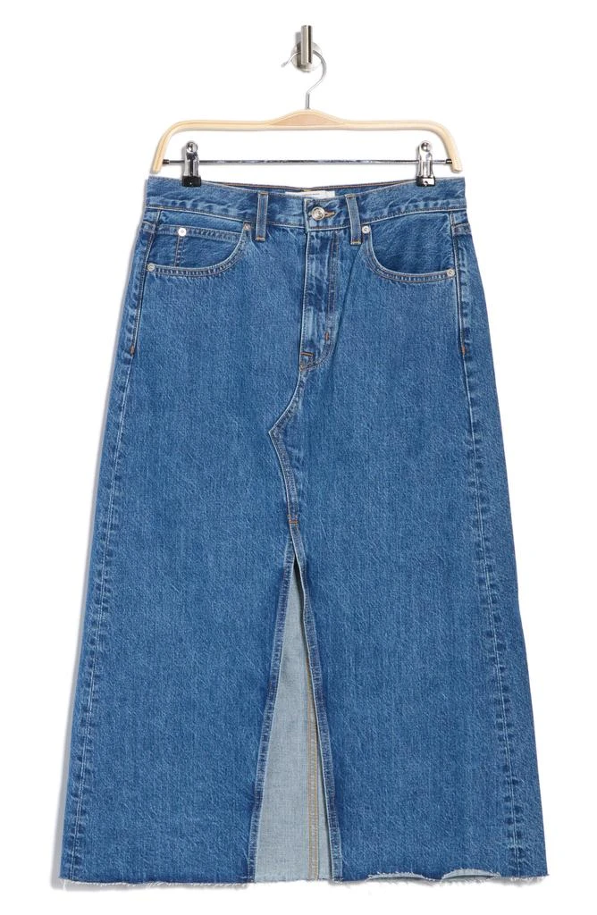 SLVRLAKE Cotton Denim Midi Skirt 3